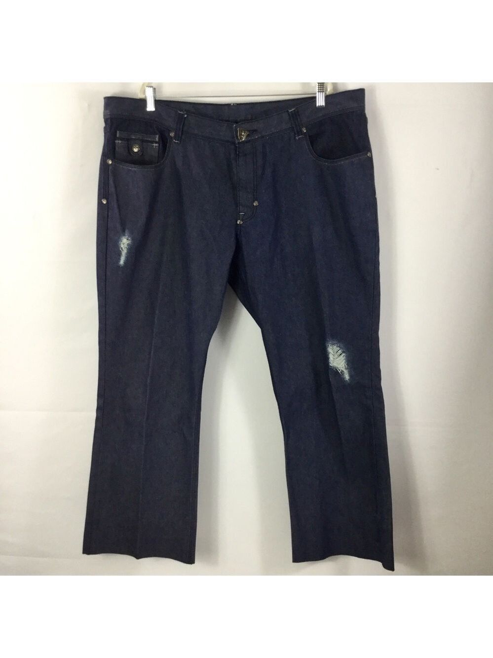 BLAC Label Premium Dark Wash Studded Jeans Size 44